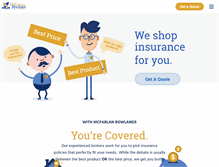Tablet Screenshot of mcfarlanrowlands.com